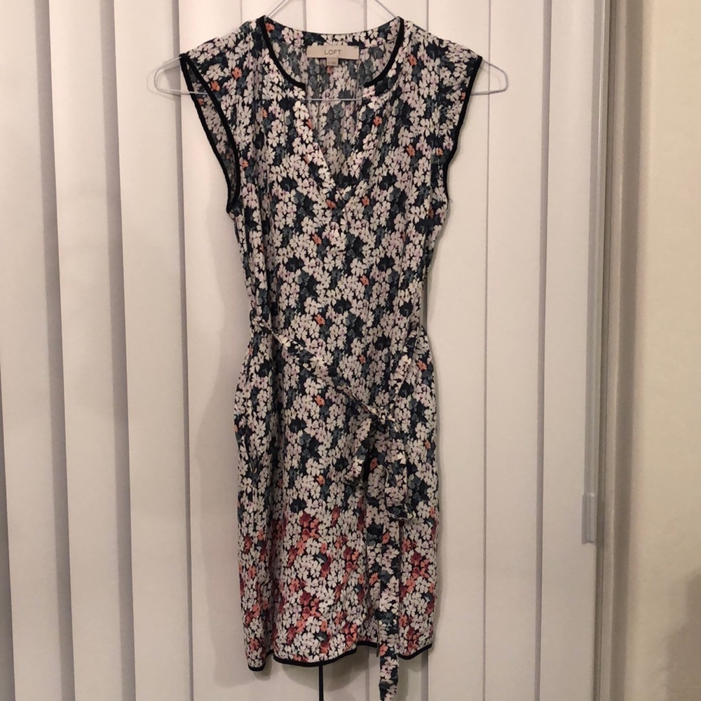 Ann Taylor Loft Tie Dress